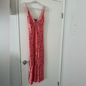 Wild Fable Pink Floral Maxi Dress